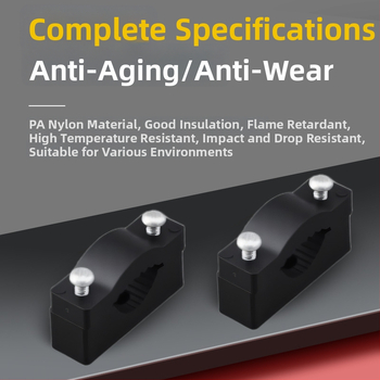 Paks plastikust kaablite kinnitamise klips