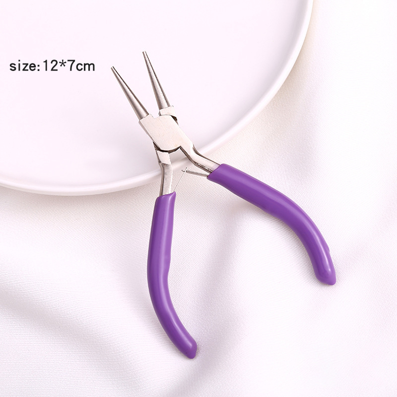 Set alata za nakit – ručno izrađeni DIY alati za navlačenje perli i omatanje žice, kliješta s igličastim vrhom, metal s galvaniziranim premazom