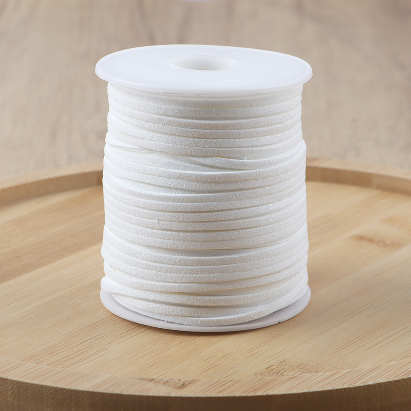 Decai говежда кожа велур лента – ръчно изработена DIY лента за цветя и сватбен декор, за подаръци, опаковане на букети и украса на торти