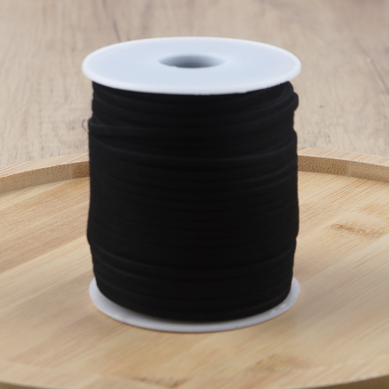 Decai говежда кожа велур лента – ръчно изработена DIY лента за цветя и сватбен декор, за подаръци, опаковане на букети и украса на торти