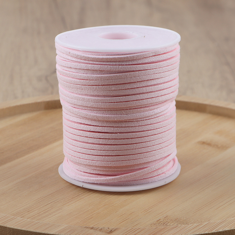 Decai говежда кожа велур лента – ръчно изработена DIY лента за цветя и сватбен декор, за подаръци, опаковане на букети и украса на торти