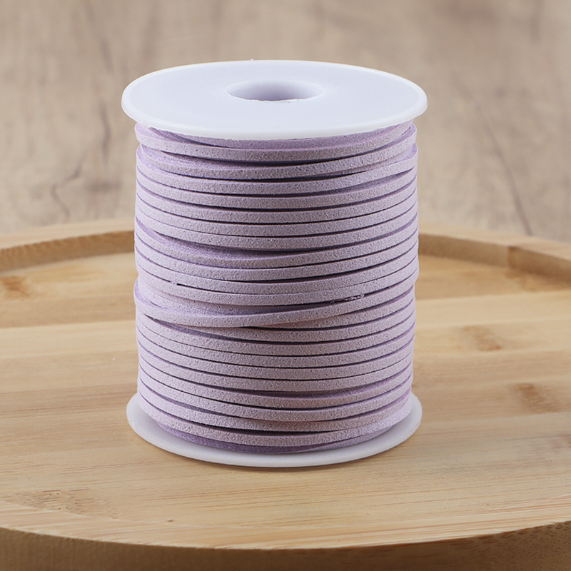 Decai говежда кожа велур лента – ръчно изработена DIY лента за цветя и сватбен декор, за подаръци, опаковане на букети и украса на торти