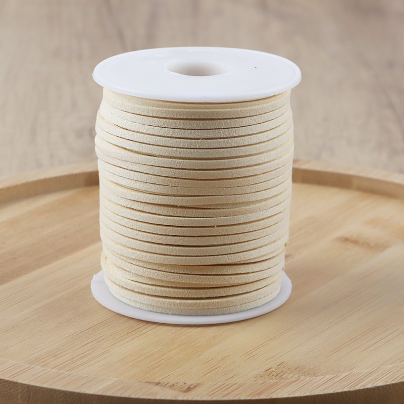 Decai говежда кожа велур лента – ръчно изработена DIY лента за цветя и сватбен декор, за подаръци, опаковане на букети и украса на торти