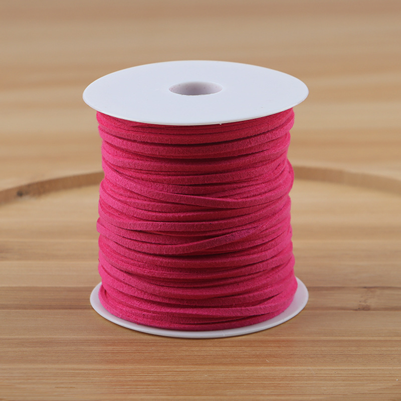 Decai говежда кожа велур лента – ръчно изработена DIY лента за цветя и сватбен декор, за подаръци, опаковане на букети и украса на торти