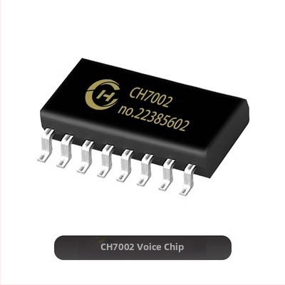 CH7800 balso modulis su USB sąsaja, serijinės jungties valdymas, 100V maitinimas, išorinio stiprintuvo palaikymas, MP3 garso atkūrimas