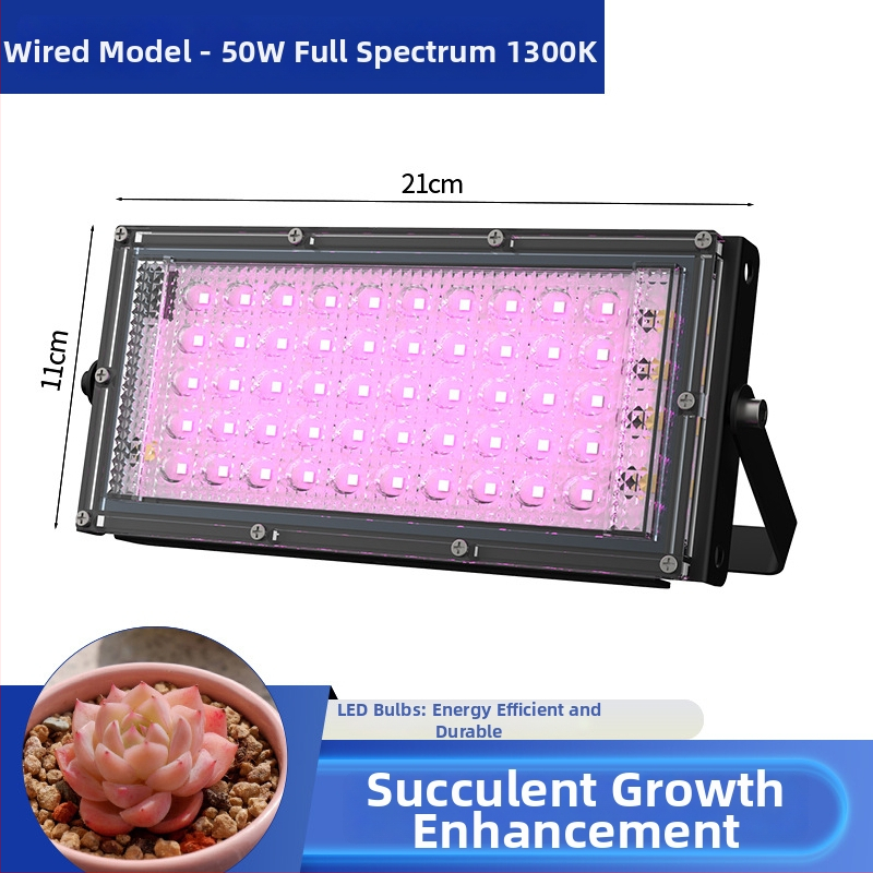 Lampa de creștere a plantelor, model Plant fill light, carcasă din aluminiu, intrare 220V