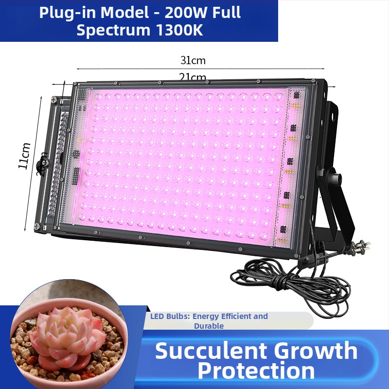 Lampa de creștere a plantelor, model Plant fill light, carcasă din aluminiu, intrare 220V