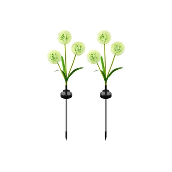 Saulės energijos LED sodo lemputė su žalio svogūno forma dizainu, IP65 atsparus vandeniui, nuotolinio valdymo, lauko kraštovaizdžio apšvietimas