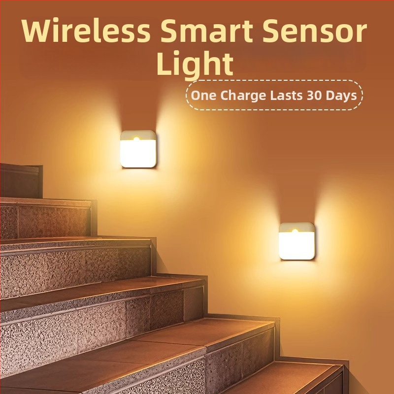 Judėjimo jutiklio naktinė lemputė koridoriui – automatinis įjungimas, balso valdymas (Prekės ženklas Really Bright, Modelis 03, OEM apdorojimas, MOQ 1, Stilius paprastas ir modernus)