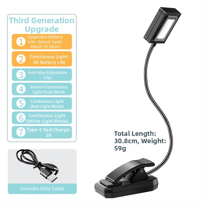 LED masalų lemputė su indukciniu maitinimu naktinei žvejybai – įkraunama, ABS korpusas