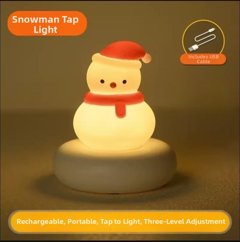 Νυχτερινό φωτιστικό γραφείου USB επαναφορτιζόμενο, αφής, σε σχήμα ζωάκι καρτούν, PVC σκιά, με ενσωματωμένη μπαταρία