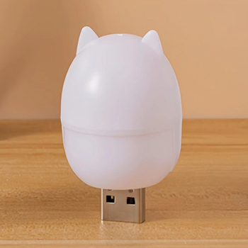 LED öölamp pistikuga ja lülitiga, 3W, soe ja jahe valgus, elutoas ja magamistubas, plastikvarjund