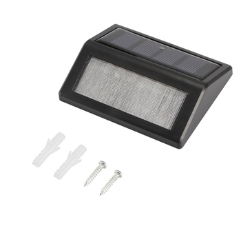 Napelemes korlátrész világítás lépcsőkhöz, 6 LED, bemeneti feszültség 1.2V, IP65, modell TH-116, üzemidő 6–12 óra