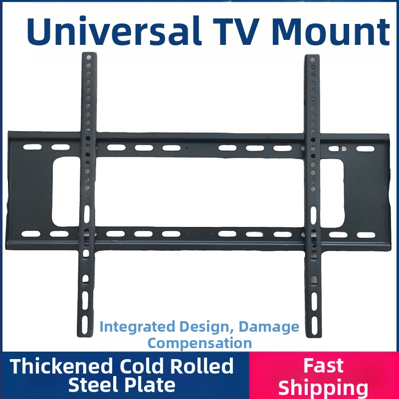 Integrēts TV sienas stiprinājums, universāla saderība, modelis 3265, slodzes kapacitāte 5-10 kg
