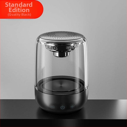 Boxă Bluetooth fără fir, cu design din cristal de sticlă (Bluetooth 5.0, 20Hz-20kHz, SNR ≥75dB, 3W, baterie încorporată 1000–1200mAh)