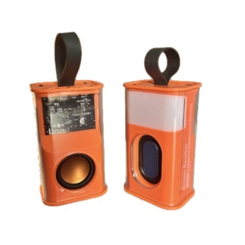 Bluetooth skaļrunis ar elpojošu LED gaismu, iebūvēta 300–500mAh akumulatora, Bluetooth 5.3, 100Hz–20kHz, SNR ≥95dB, kartes slots