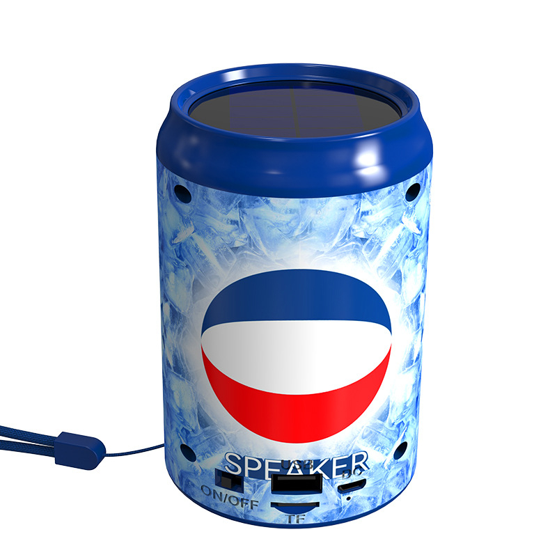 Bluetooth mini garsiakalbis, 5W galia, įdiegta baterija 1200–2000 mAh, Bluetooth 5.3, 100 Hz–20 kHz dažnių diapazonas, SNR ≥95 dB