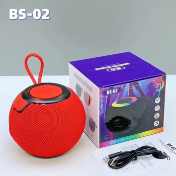 „Bluetooth“ lauko nešiojamas mini garsiakalbis, 5W išėjimas, IPX5 atsparumas vandeniui, Bluetooth 5.3, diapazonas iki 10 m, įmontuota baterija 500-800 mAh