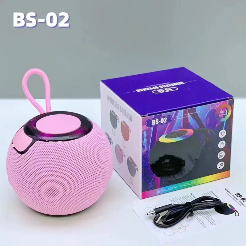„Bluetooth“ lauko nešiojamas mini garsiakalbis, 5W išėjimas, IPX5 atsparumas vandeniui, Bluetooth 5.3, diapazonas iki 10 m, įmontuota baterija 500-800 mAh