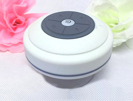 „Bluetooth“ garsiakalbis su siurbtuko kilpa, LED, IPX4 atsparus vandeniui, BT 5.0, 3W galia