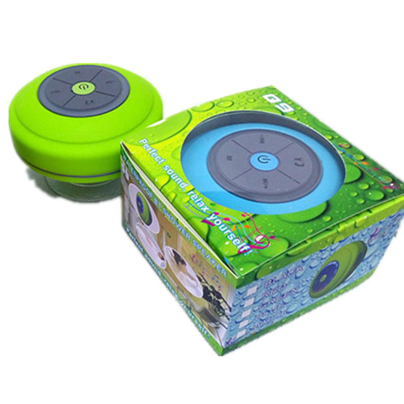 „Bluetooth“ garsiakalbis su siurbtuko kilpa, LED, IPX4 atsparus vandeniui, BT 5.0, 3W galia