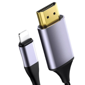 HDMI laidas Apple įrenginiams, HDMI 2.0 HDTV didelio greičio laidas, OEM prieinamas, išleistas 2024 m.