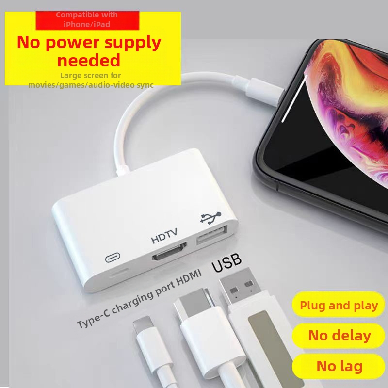 HDMI laidas Apple įrenginiams, HDMI 2.0 HDTV didelio greičio laidas, OEM prieinamas, išleistas 2024 m.