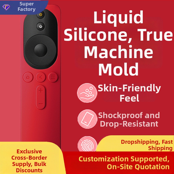 Xiaomi TV nuotolinio valdymo dėklas – silikonas, šiuolaikiško minimalistinio stiliaus, suderinamas su 4 kartų Mi TV nuotolinio valdymo pulteliais