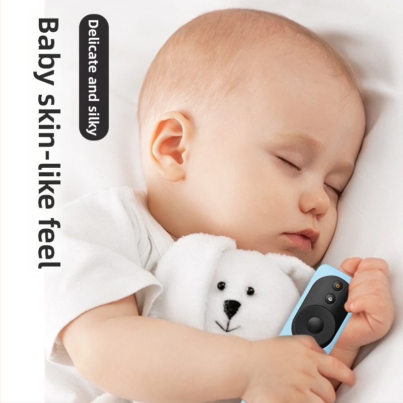 Xiaomi TV nuotolinio valdymo dėklas – silikonas, šiuolaikiško minimalistinio stiliaus, suderinamas su 4 kartų Mi TV nuotolinio valdymo pulteliais