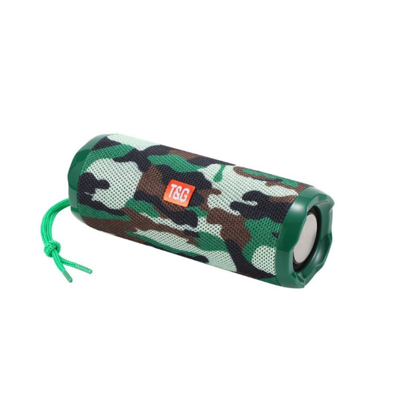 TG191 belaidis Bluetooth garsiakalbis: 10W išėjimas, Bluetooth 5.0, IPX4 atsparus vandeniui, 2×45 mm garsiakalbiai, įmontuota 1200–2000 mAh baterija