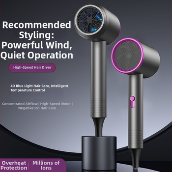 Sušilo za kosu cft10, motor bez četkica, 1200W, vrući/hladni zrak, 3 brzine, negativni ion, zaštita od pregrijavanja, 220V