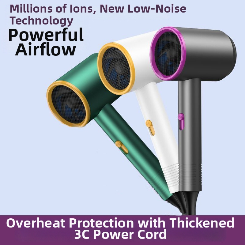 Sušilo za kosu cft10, motor bez četkica, 1200W, vrući/hladni zrak, 3 brzine, negativni ion, zaštita od pregrijavanja, 220V