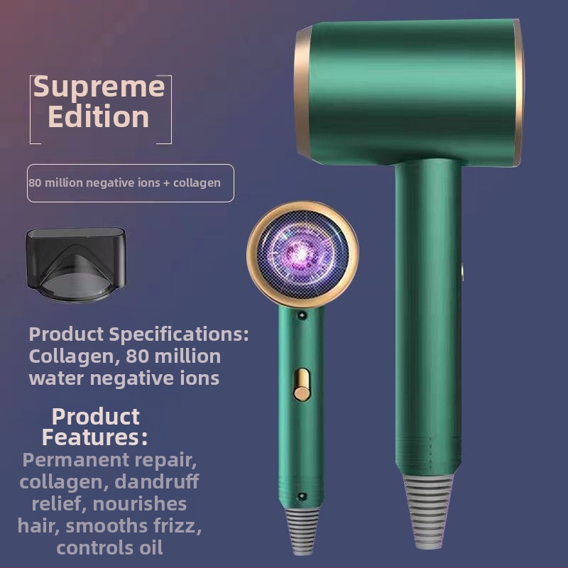 Sušilo za kosu cft10, motor bez četkica, 1200W, vrući/hladni zrak, 3 brzine, negativni ion, zaštita od pregrijavanja, 220V