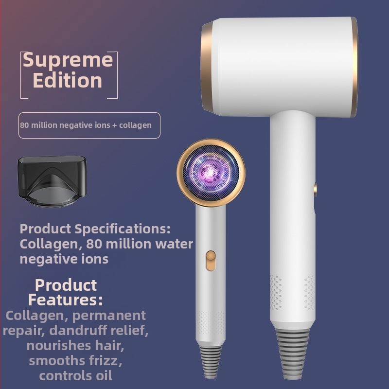 Sušilo za kosu cft10, motor bez četkica, 1200W, vrući/hladni zrak, 3 brzine, negativni ion, zaštita od pregrijavanja, 220V