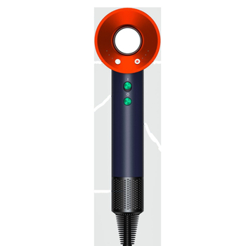 HD8 sušilo za kosu, bez četkica motor, 1600 W, regulacija temperature (hladno/toplo), negativni ioni, zaštita od pregrijavanja, 220 V