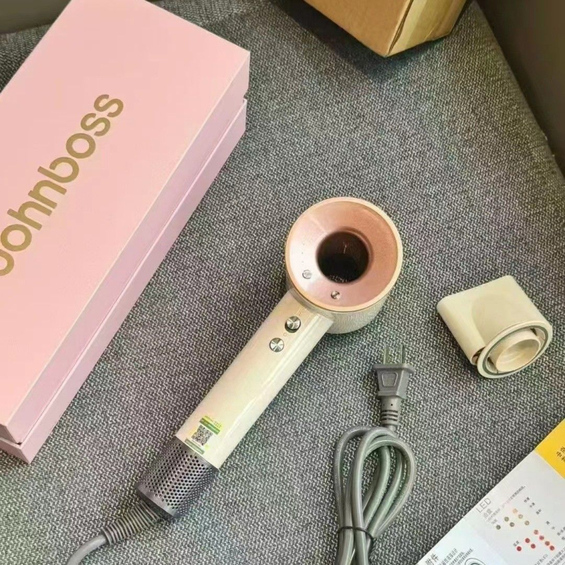 HD8 sušilo za kosu, bez četkica motor, 1600 W, regulacija temperature (hladno/toplo), negativni ioni, zaštita od pregrijavanja, 220 V