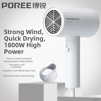 Borui plaukų džiovintuvas PH1627/PH1628, 1800W, bešepetėlinis DC variklis, 220V, ABS korpusas