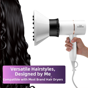 Matu fēna loku žāvēšanas piederums ar universālu interfeisu, modelis G9, materiāls PC, svars 0,23 kg, KUCHITE