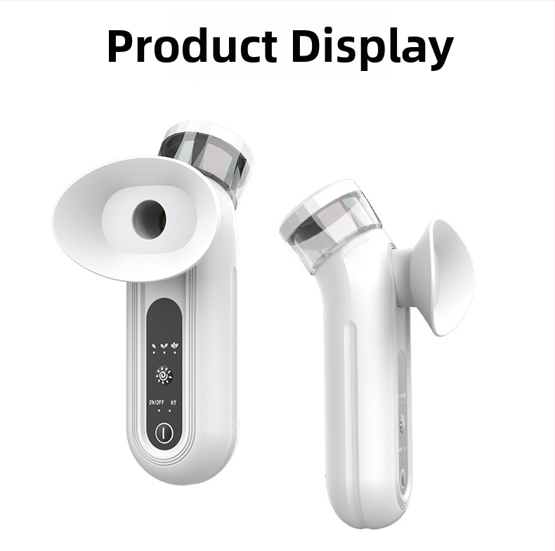 NINE BEAUTY silmade hoolduseade – nano pihustamise niisutus, kaasaskantav silma masseerija soojendava kompresseerimisega, IPX5 veekindel, sisseehitatud aku 300–500 mAh, koduseks kasutamiseks