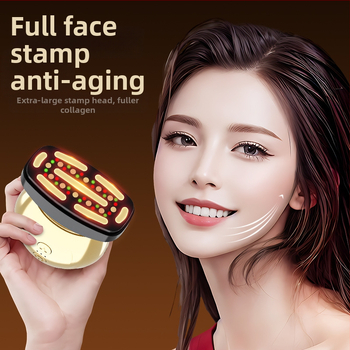 RF grožio įrenginys veidui su EMS, skirtas pakėlimui ir įtempimui; nešiojamas; įmontuota baterija 1200–2000 mAh; IPX8 atsparumas vandeniui