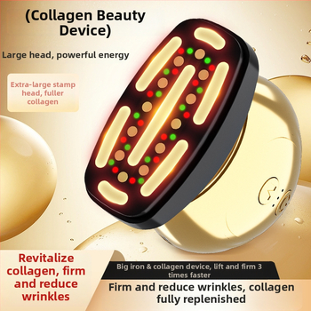 RF grožio įrenginys veidui su EMS, skirtas pakėlimui ir įtempimui; nešiojamas; įmontuota baterija 1200–2000 mAh; IPX8 atsparumas vandeniui