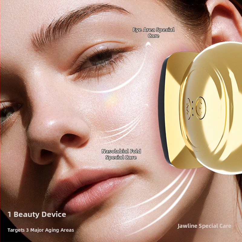 RF grožio įrenginys veidui su EMS, skirtas pakėlimui ir įtempimui; nešiojamas; įmontuota baterija 1200–2000 mAh; IPX8 atsparumas vandeniui