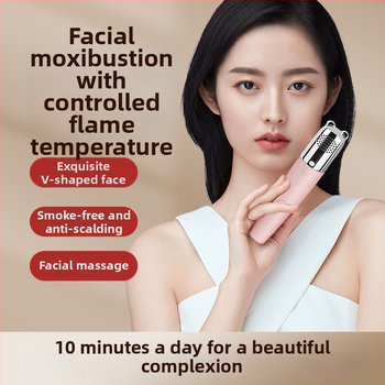 Moksibustiooni instrument, kaasaskantav pöörlev nool, sisseehitatud 300–500 mAh aku, IPX1 veekindel, koduseks kasutamiseks