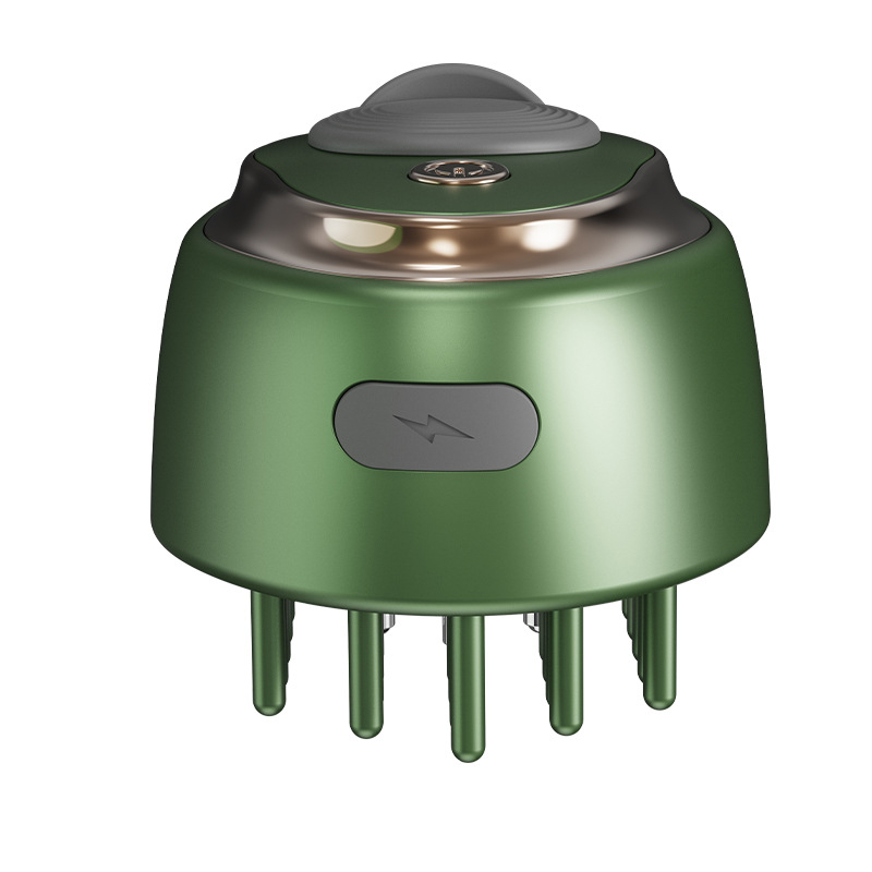 Ghid lichid pentru scalp cu aplicator cu bilă și masaj prin vibrații - LN-665, 35–40 g, calmare scalpului, utilizare universală