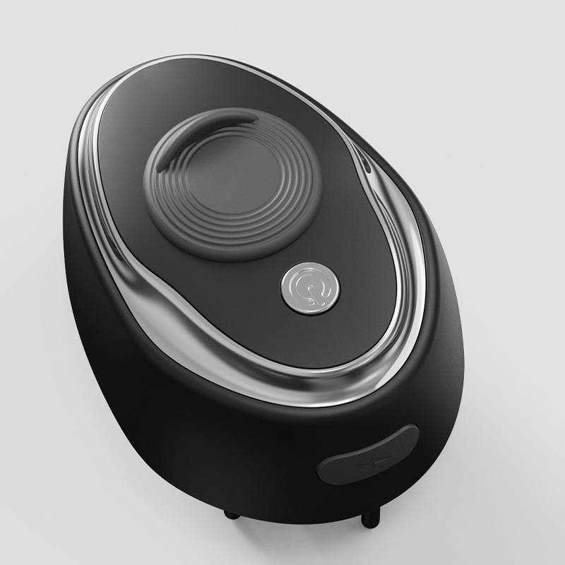 Ghid lichid pentru scalp cu aplicator cu bilă și masaj prin vibrații - LN-665, 35–40 g, calmare scalpului, utilizare universală