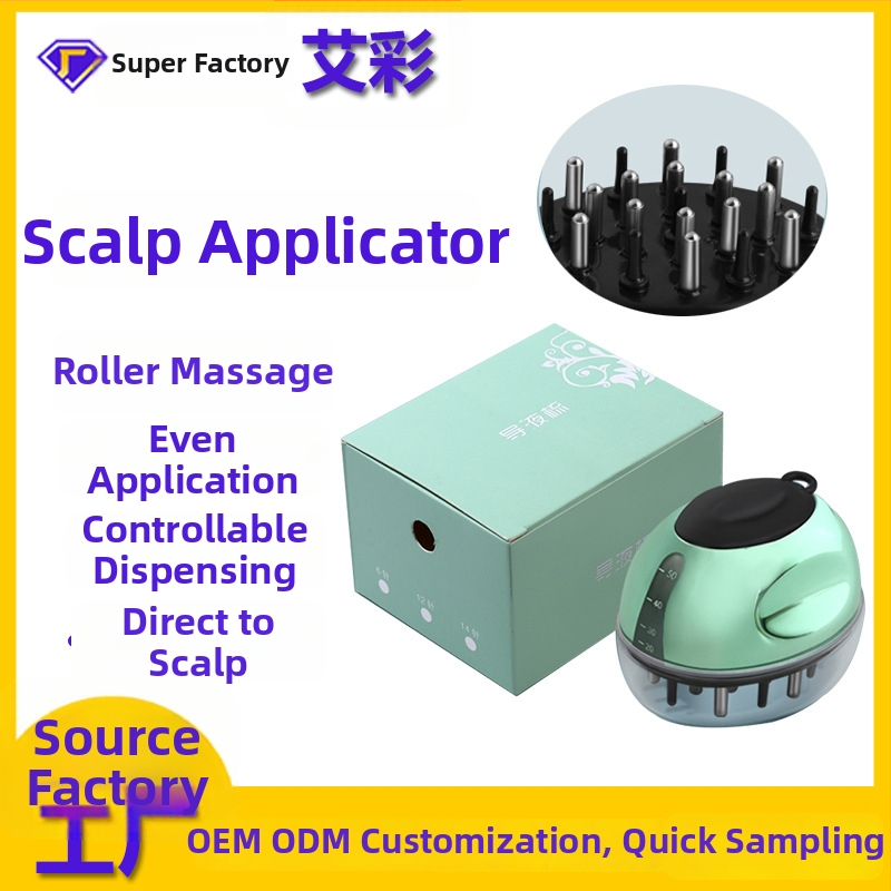 Cy-588 Skysčio vedimo šukos galvos odai – ABS, plaukų augimo aplikatorius, riebalų kontrolė, pleiskanų prevencija, galvos odos raminimas, 74 g