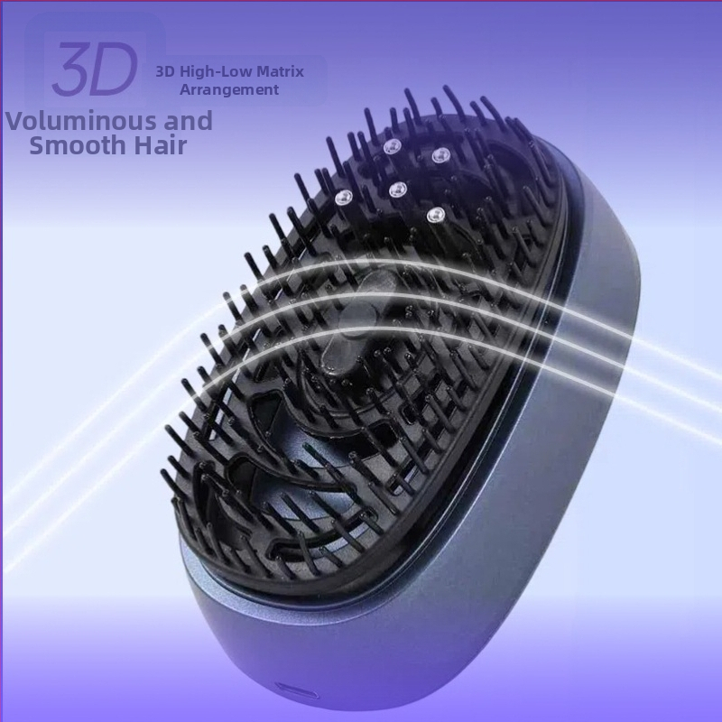 Peanaha massaažikammi eeterliku õliga – juuksehooldus, peanaha rahustamine, toitev, mitmekülgne, 300 g