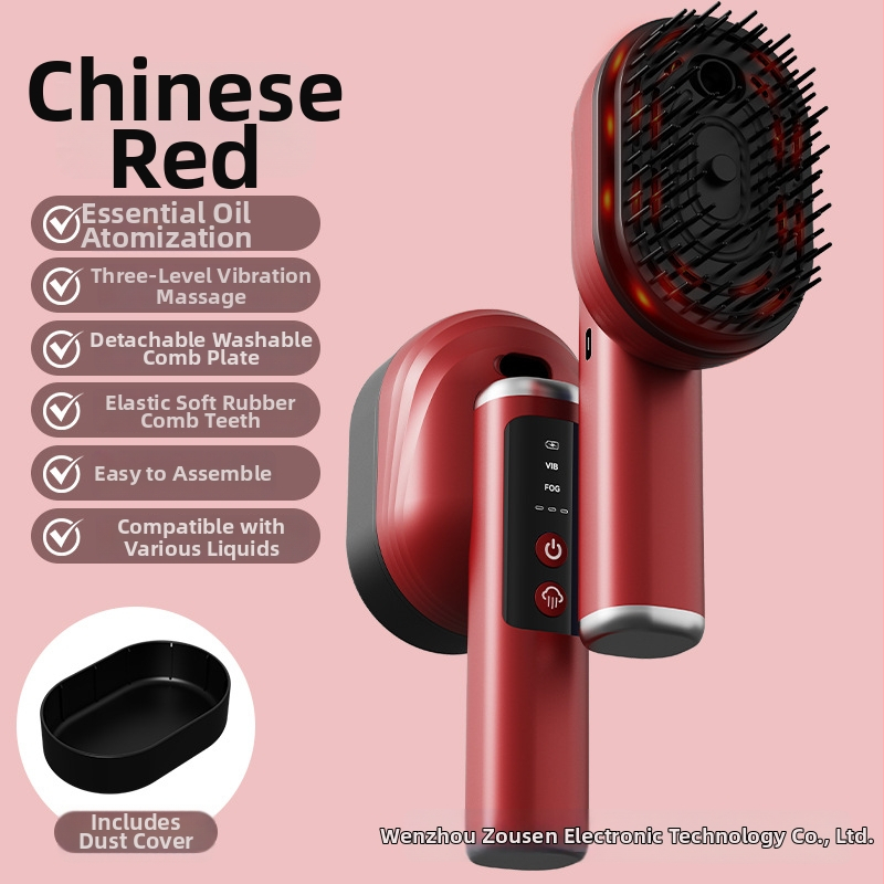 Elektriline peamassaažija peanahale meridiaankandmasaažiga, juuksekasvu pihusti ja vedeliku manustamise seade - Mudel Dys-15, 3. kiirus, kõigile vanuserühmadele, turuletoomine 2025