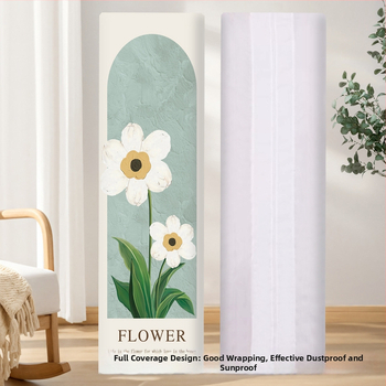 Vertikalus oro kondicionieriaus dulkių gaubtas, stačiakampė svetainės spinta, poliesteris, suderinamas su 3P2P, pritaikomas