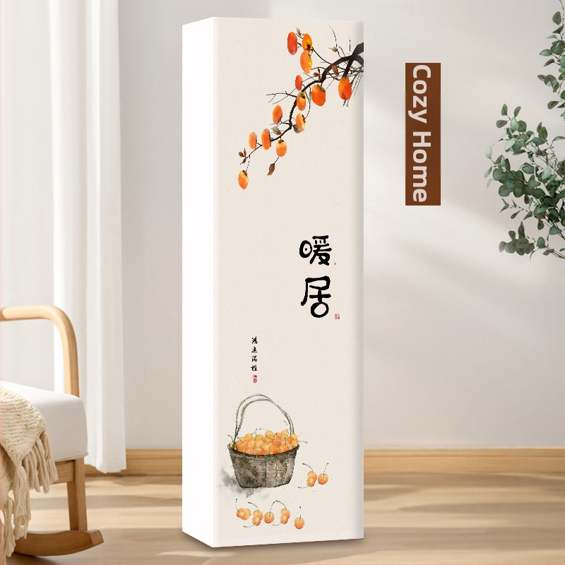 Vertikalus oro kondicionieriaus dulkių gaubtas, stačiakampė svetainės spinta, poliesteris, suderinamas su 3P2P, pritaikomas